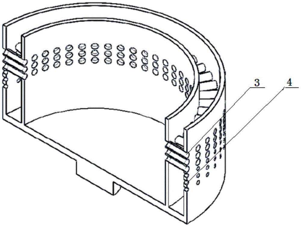 A nested spinning body