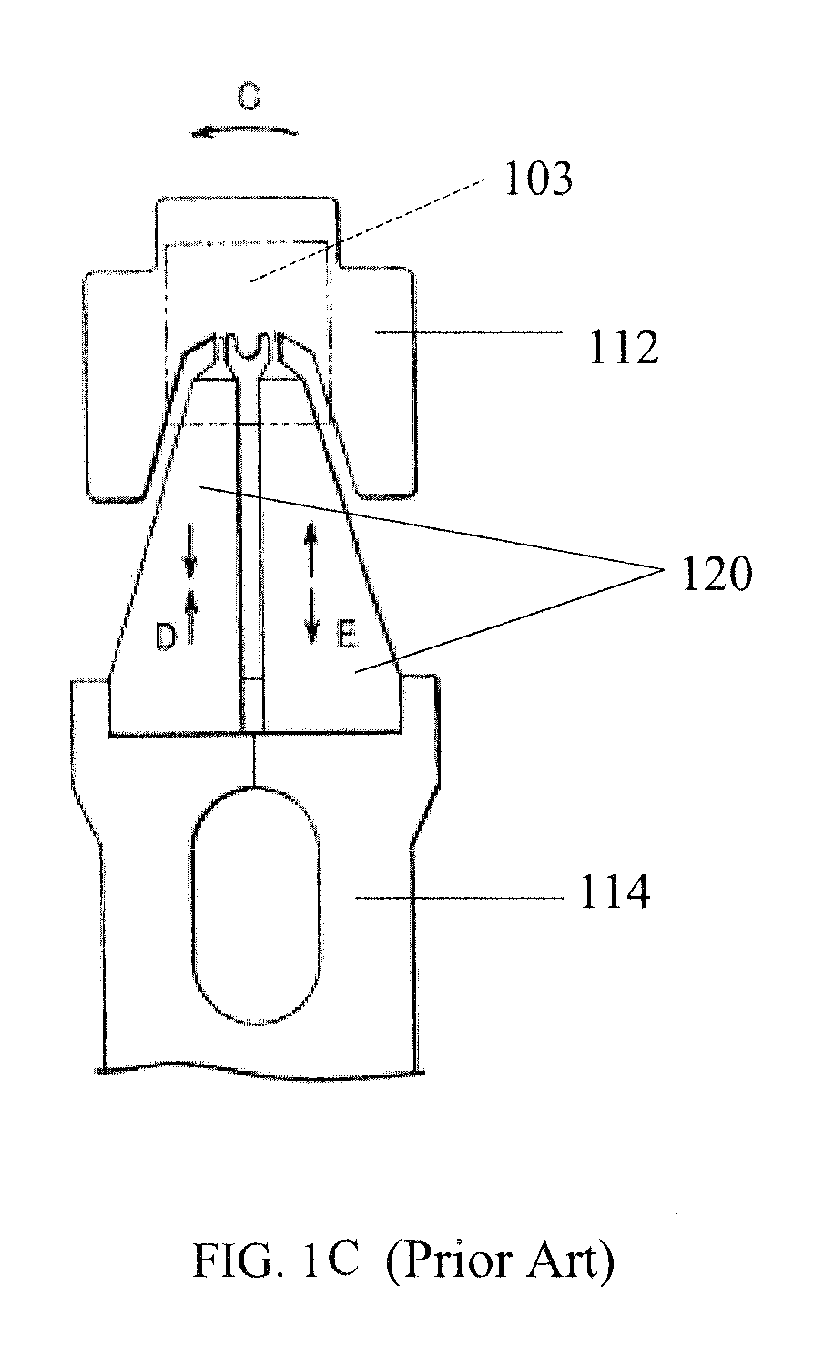 Piezoelectric element having etched portion to form stepped recesses between layers and manufacturing method thereof, head gimbal assembly, and disk drive device with the same