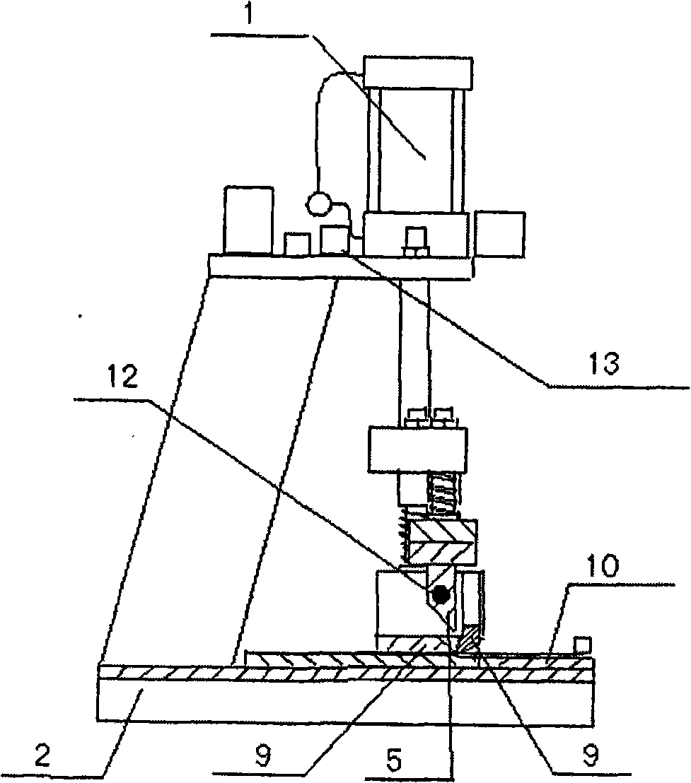 A sealing technology and device for separation film bag