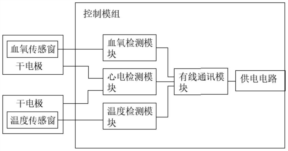 Portable vital sign detection device