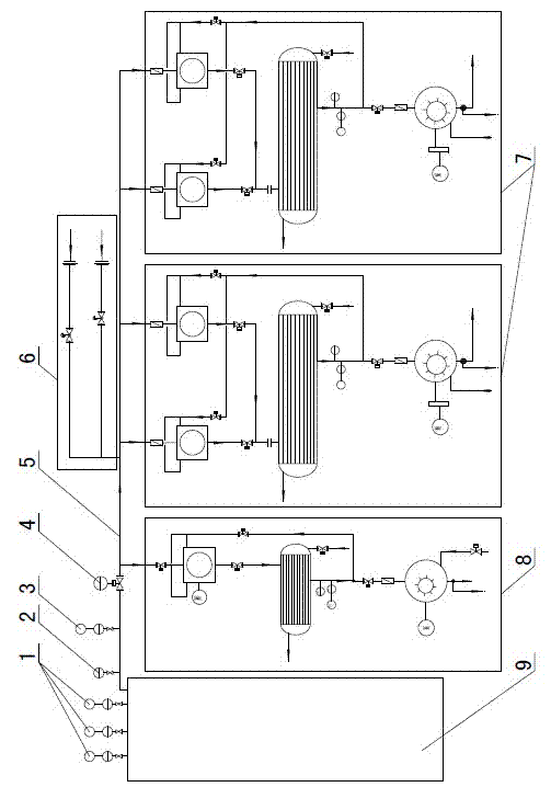 Precise adjustment system for vacuum degree of giant vacuum chamber