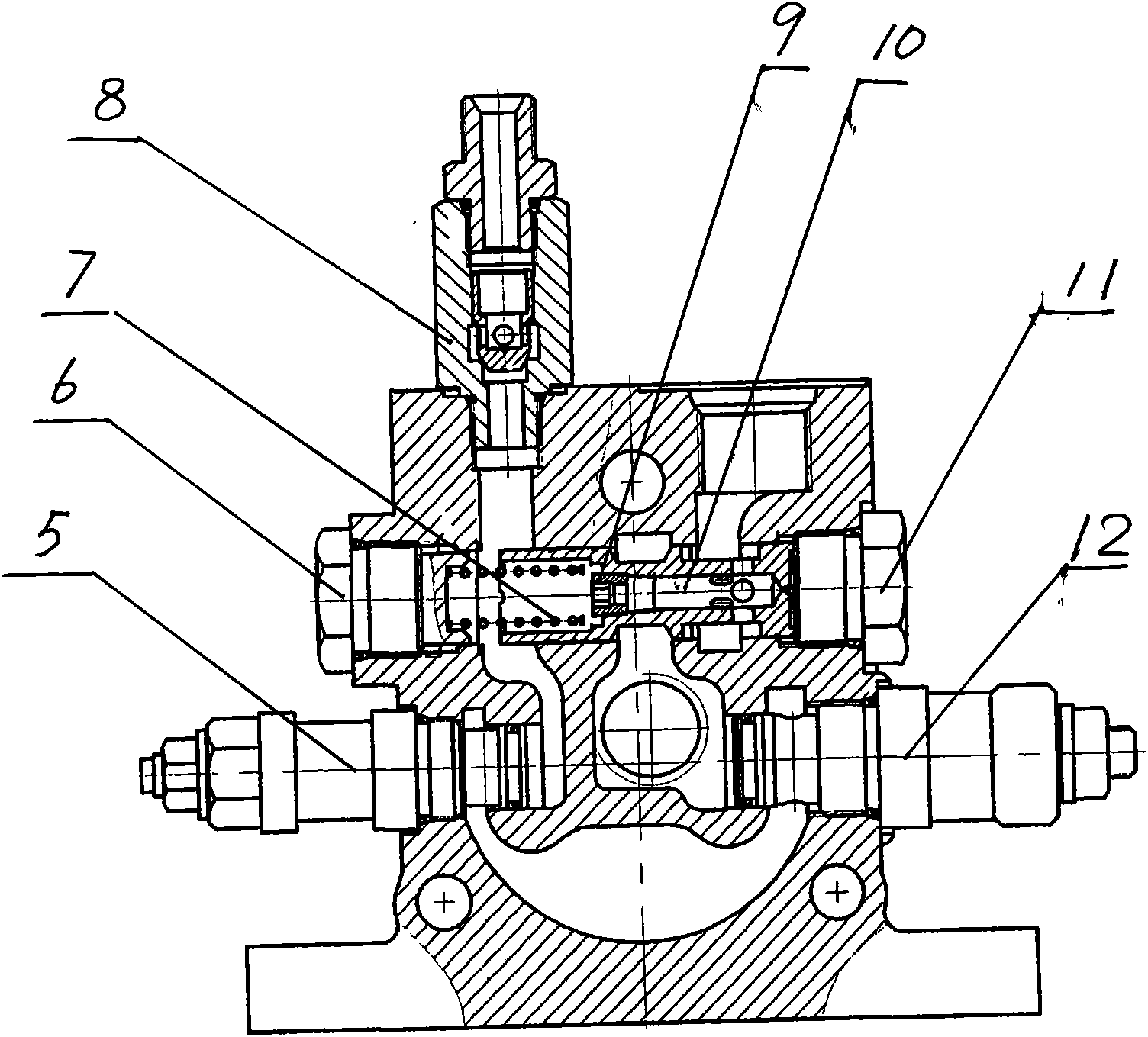 Multichannel conversion valve