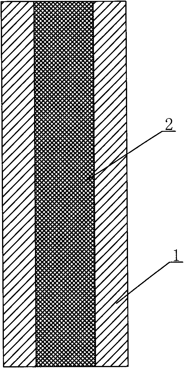 Large-diameter pillar insulator core and manufacturing method thereof