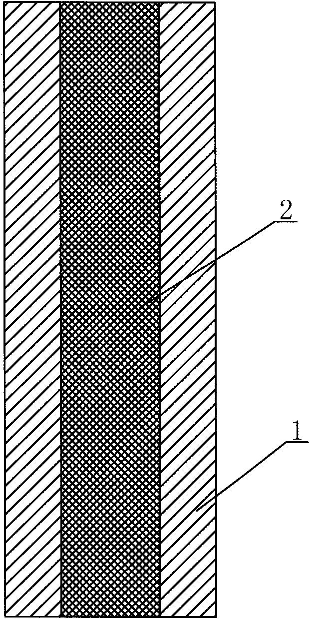 Large-diameter pillar insulator core and manufacturing method thereof
