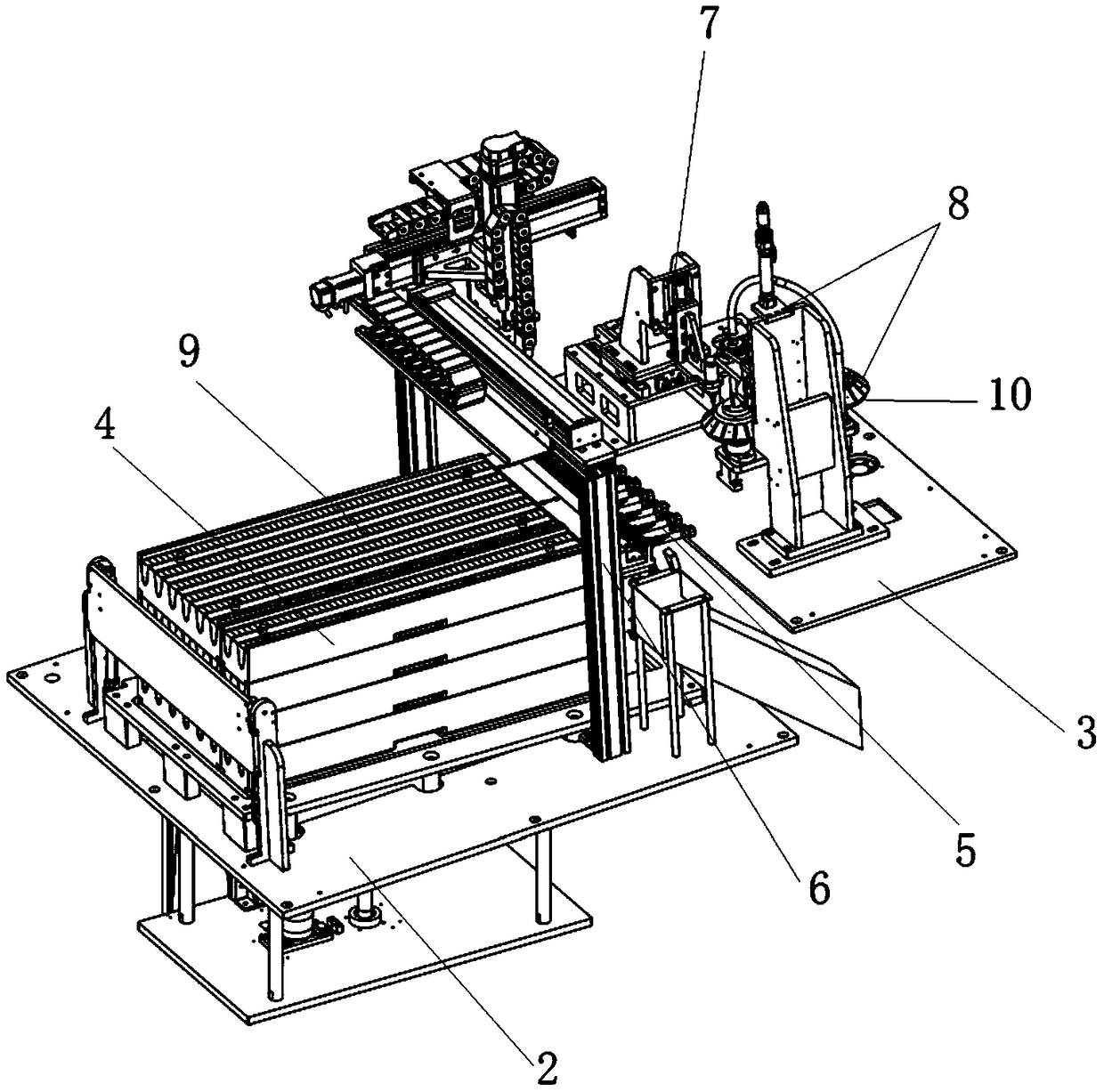Automatic magnet assembly machine