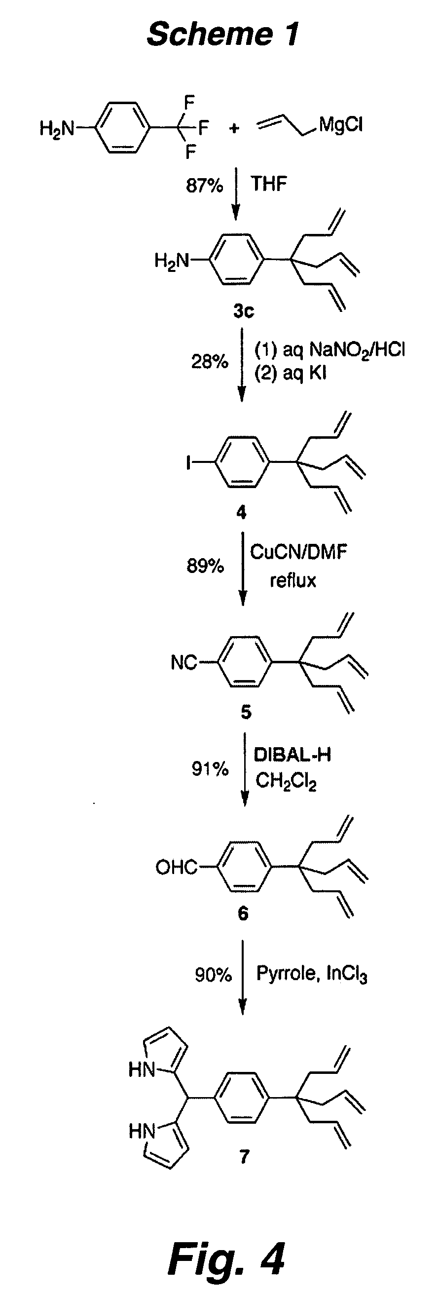 Multypodal tethers for high-density attachment of redox-active moieties to substrates