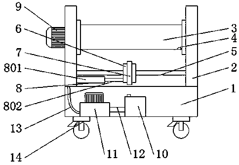 High-performance low-zinc brass alloy wire coiling device for electronic communication