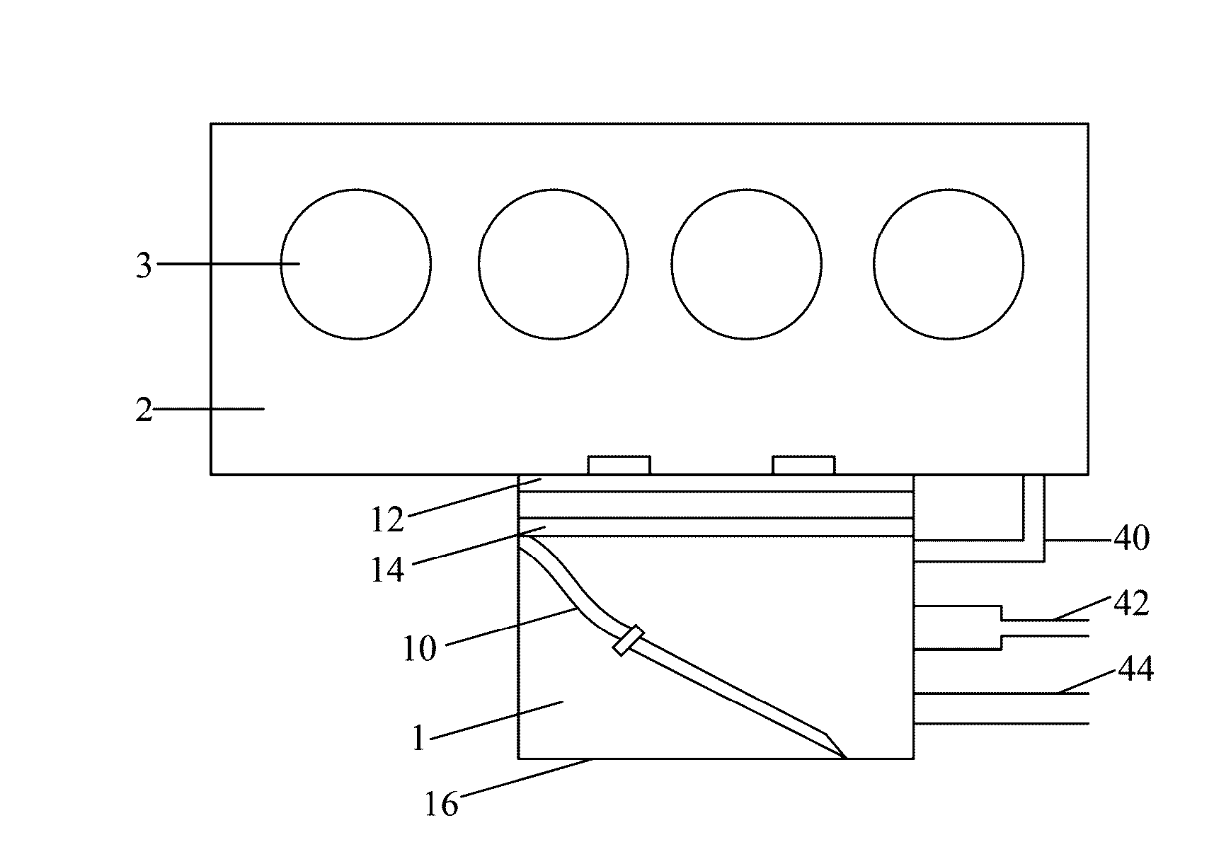 A packaging device and method for manufacturing the OLED display screen