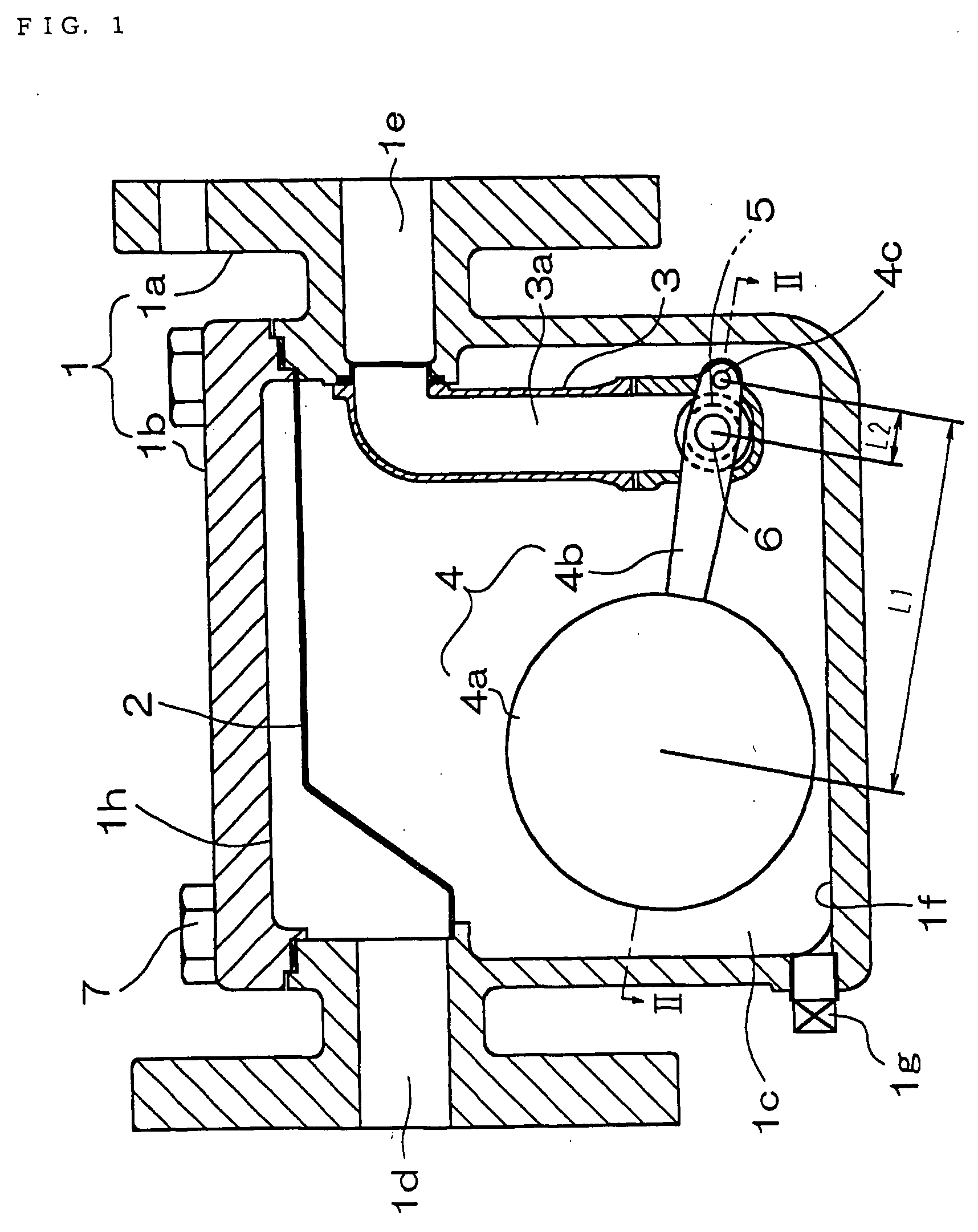 Float type steam trap