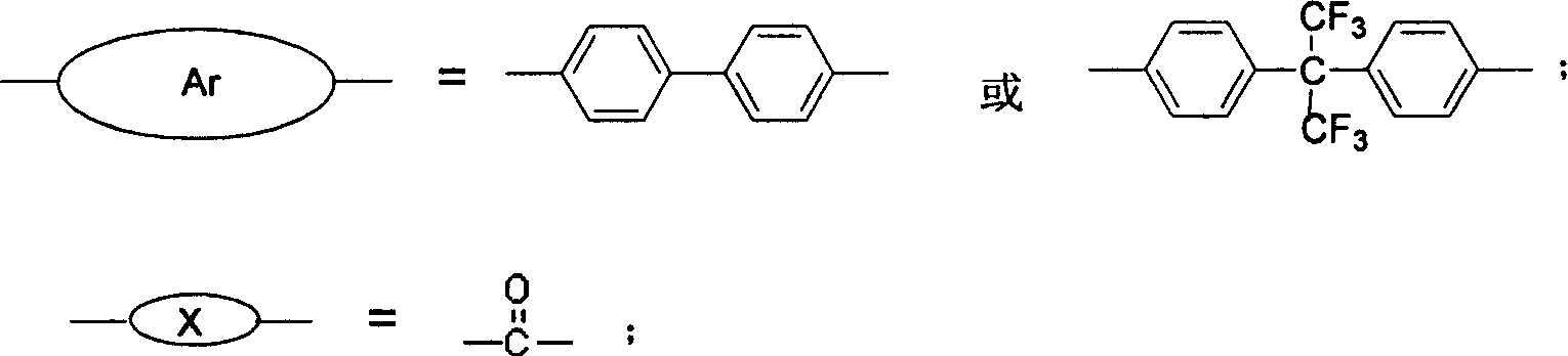 Atactic sulfonated high polymer containing dual diaza naphthone and synthesis and application thereof