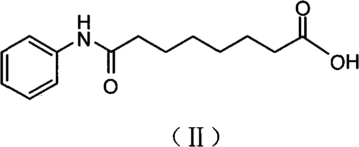 Method for refining histone deacetylase (HDAC) inhibitor vorinostat