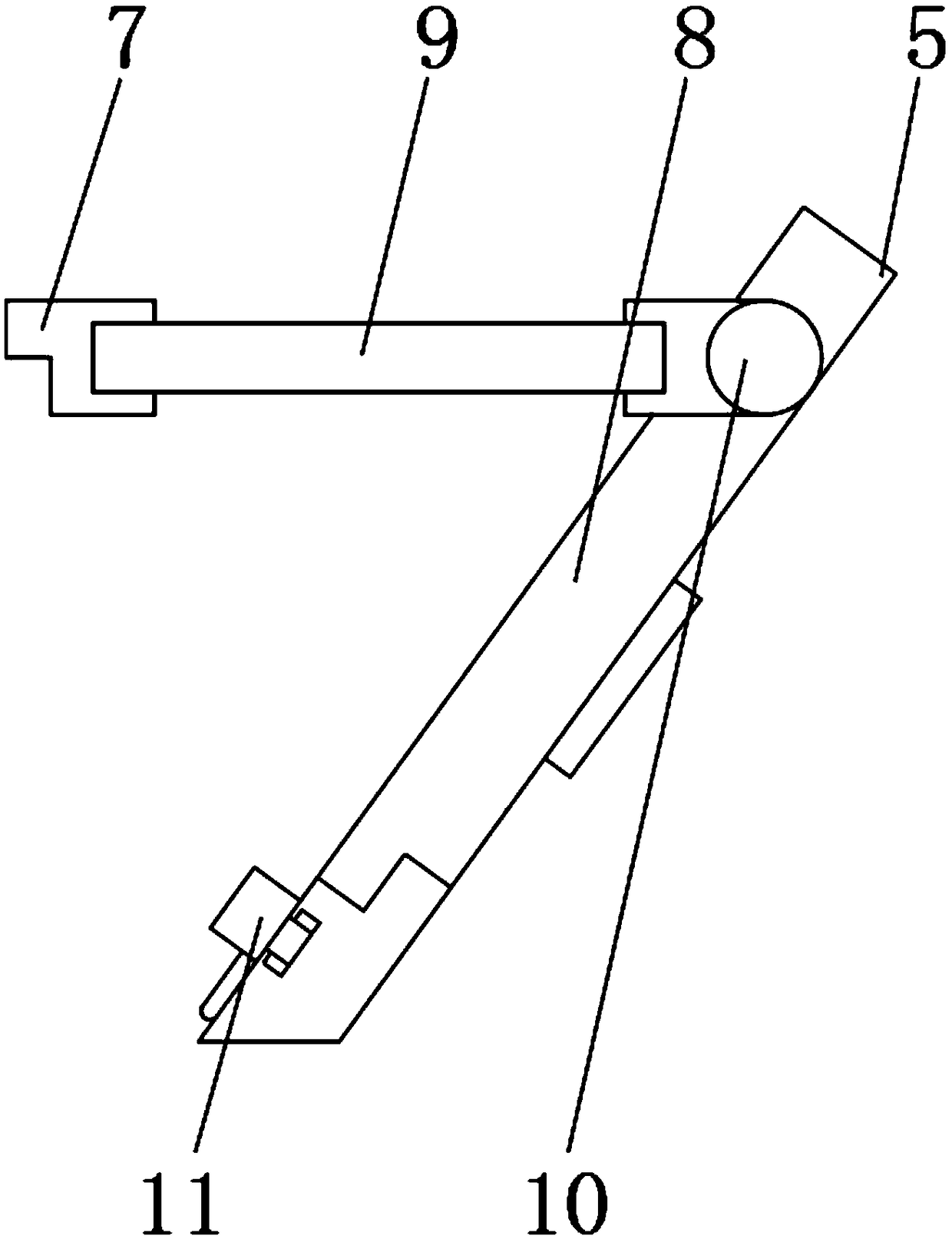 Numerical control machine tool convenient to clean and wash