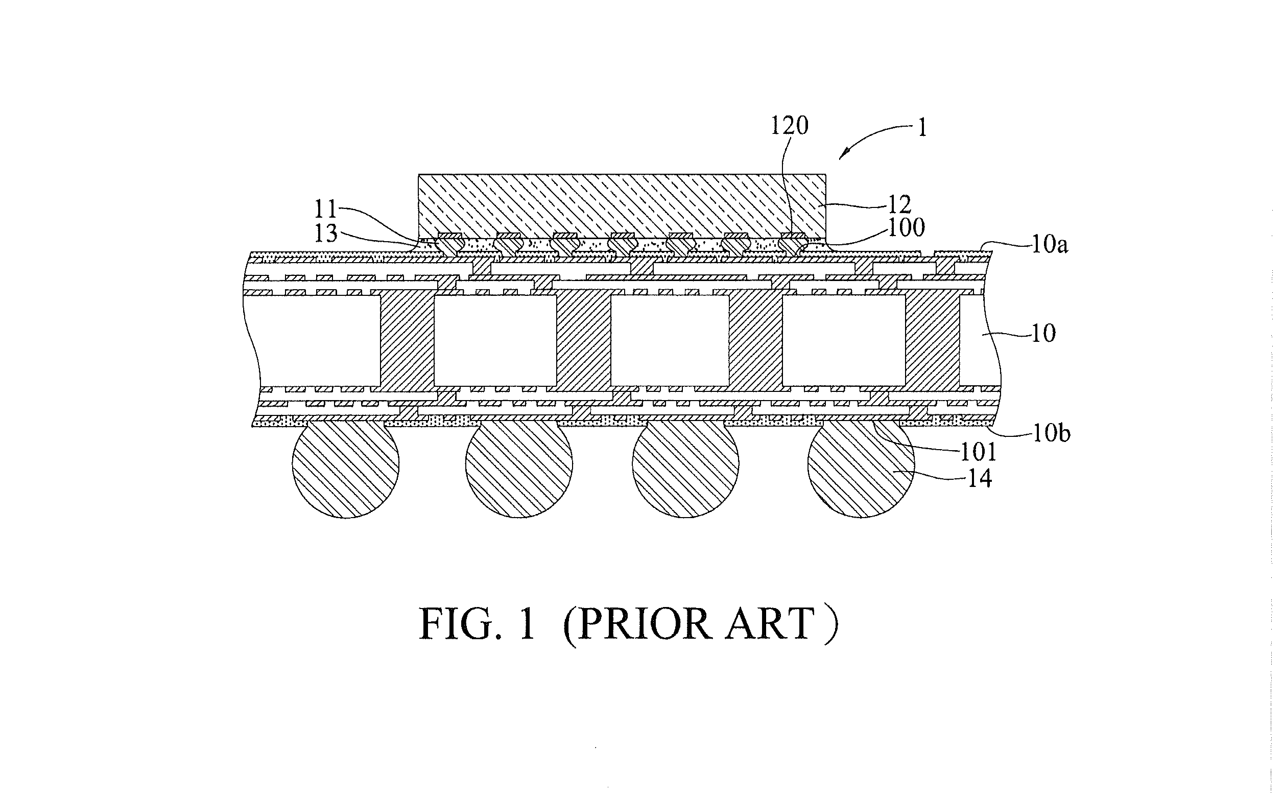 Through-holed interposer, packaging substrate, and methods of fabricating the same