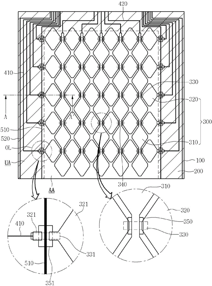 Touch panel and touch device including the same