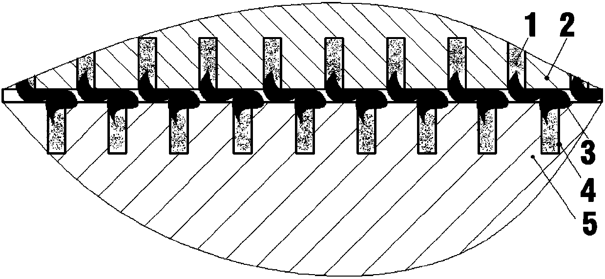 Method for preparing micro-texture self-lubricating ceramic guide rail