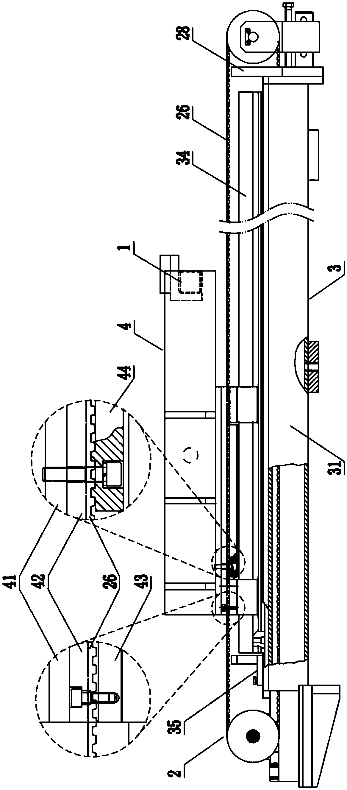 Automatic release agent spraying device and method for full-automatic magnetic material hydraulic machine