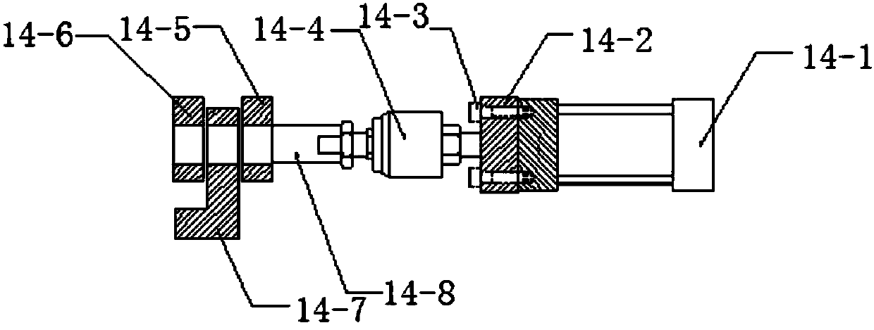 Automatic assembling and detecting device for automobile front grille