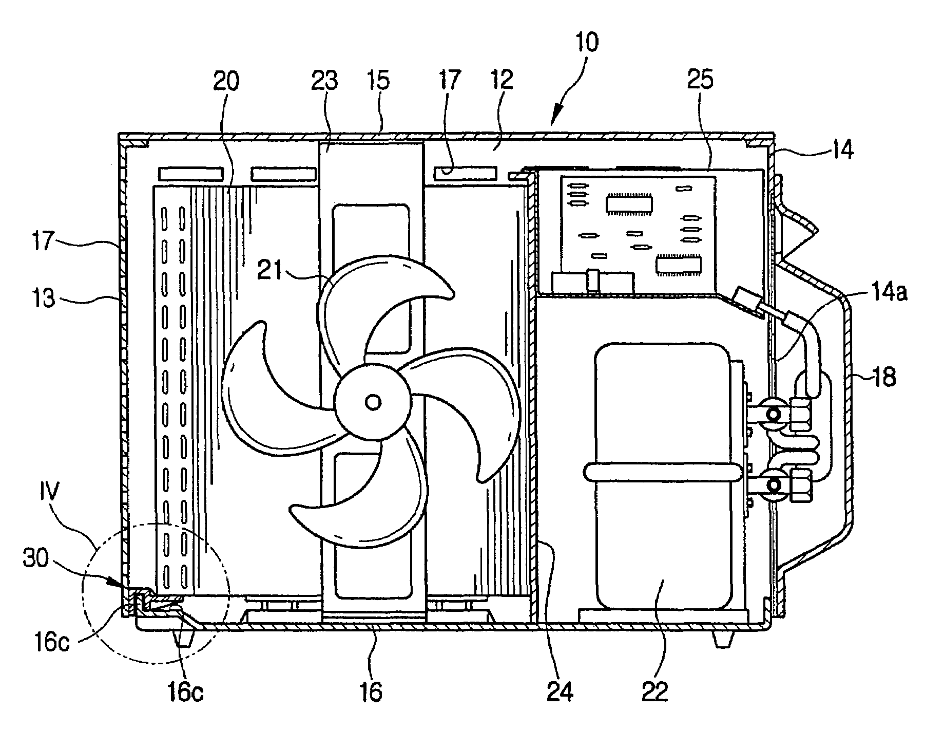Outdoor unit for air conditioner