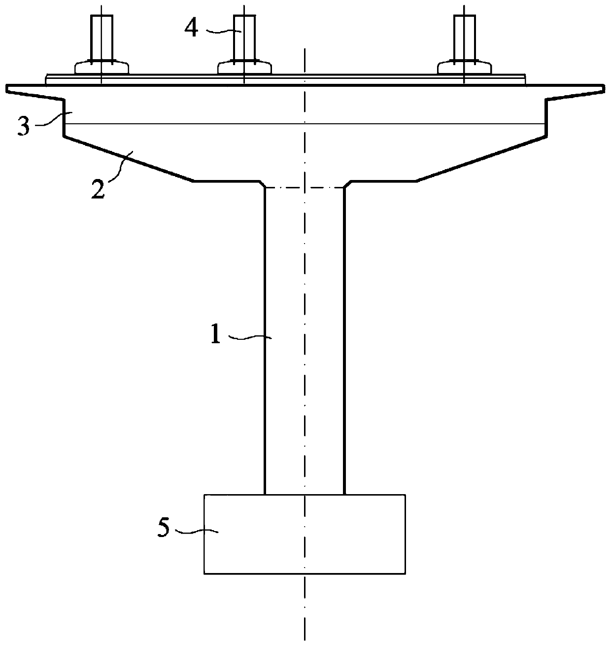 Turnout support system applicable to straddle type monorail