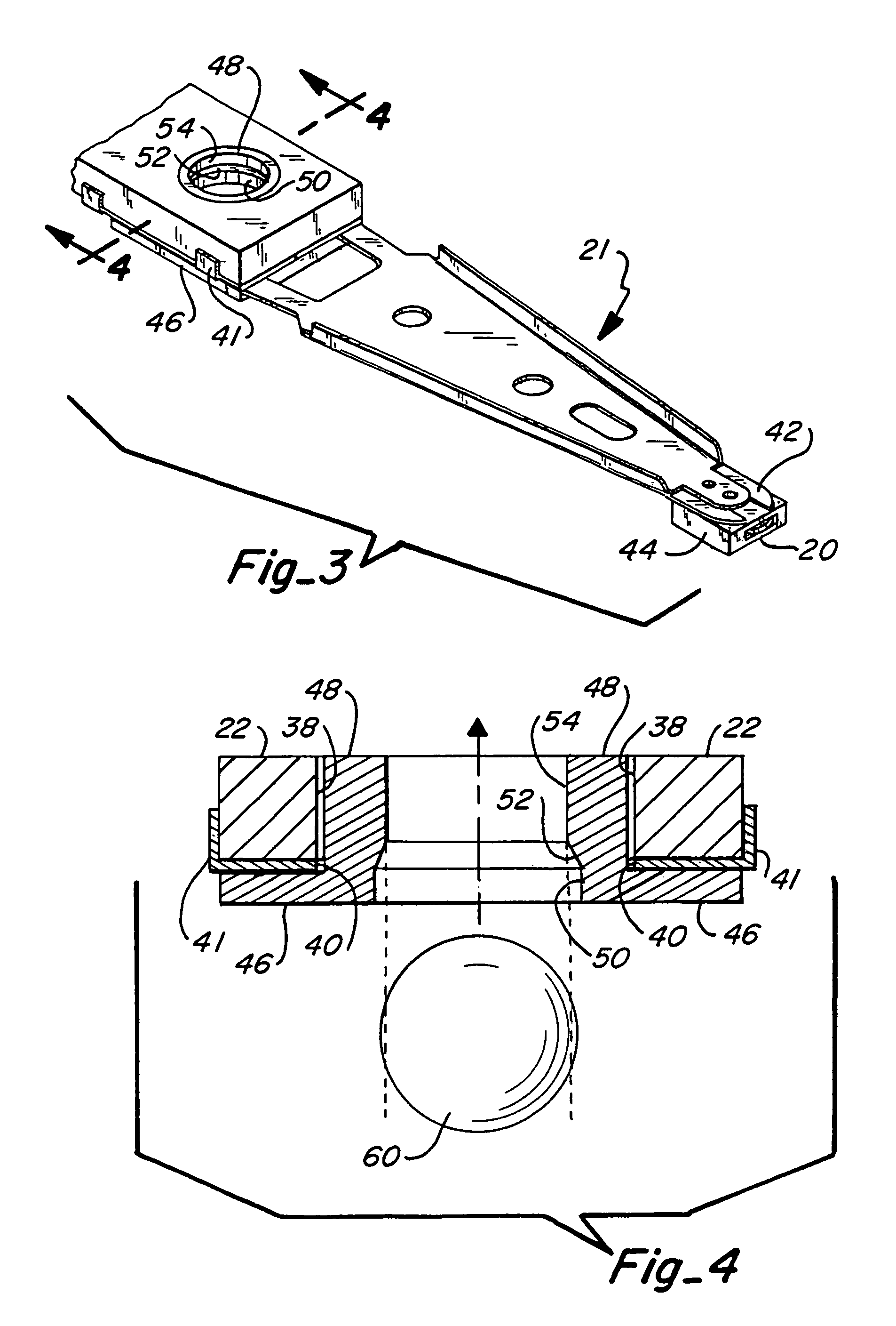 Method of reducing torque out retention values in de-swaging of actuator of disk drive