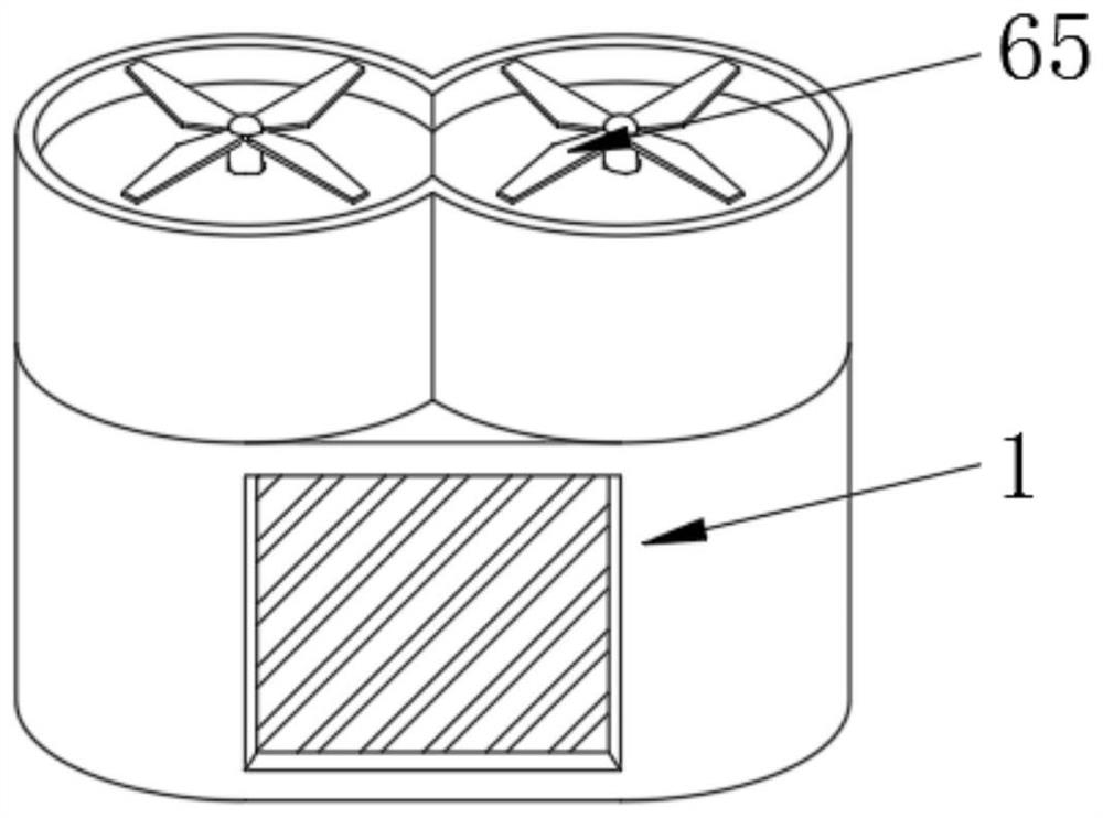 Seawater sampling detection device based on ocean thermocline