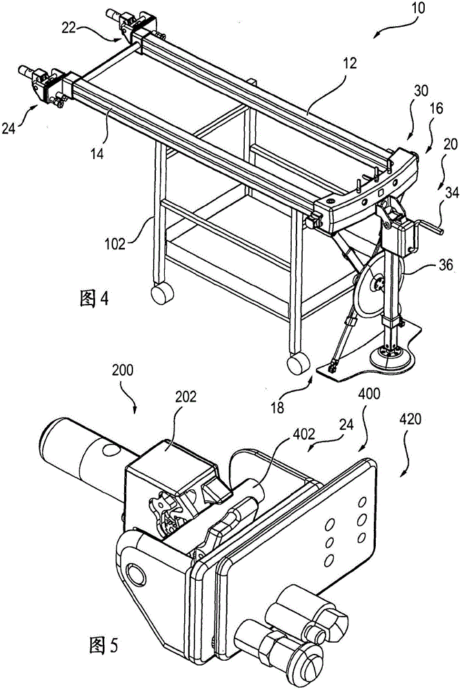 Fastening unit for fastening device for supporting patient to be X-rayed to operating table