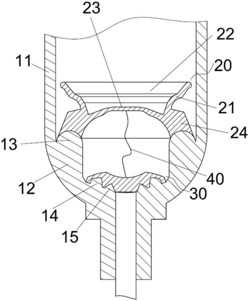 Infusion set with liquid stop function