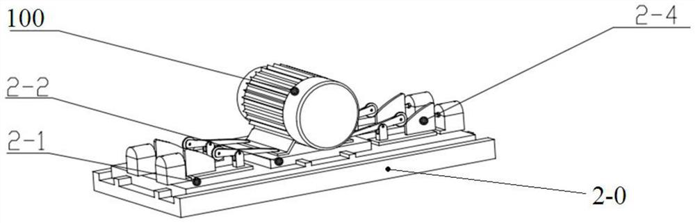 Motor fault detection device with load simulation function