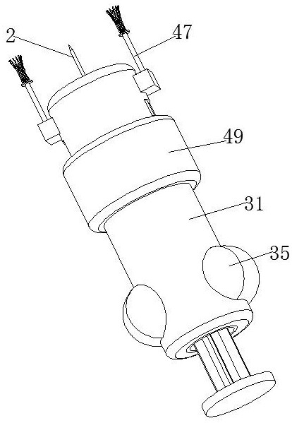 Disposable injection device with depth adjustable function for medical beauty surgery