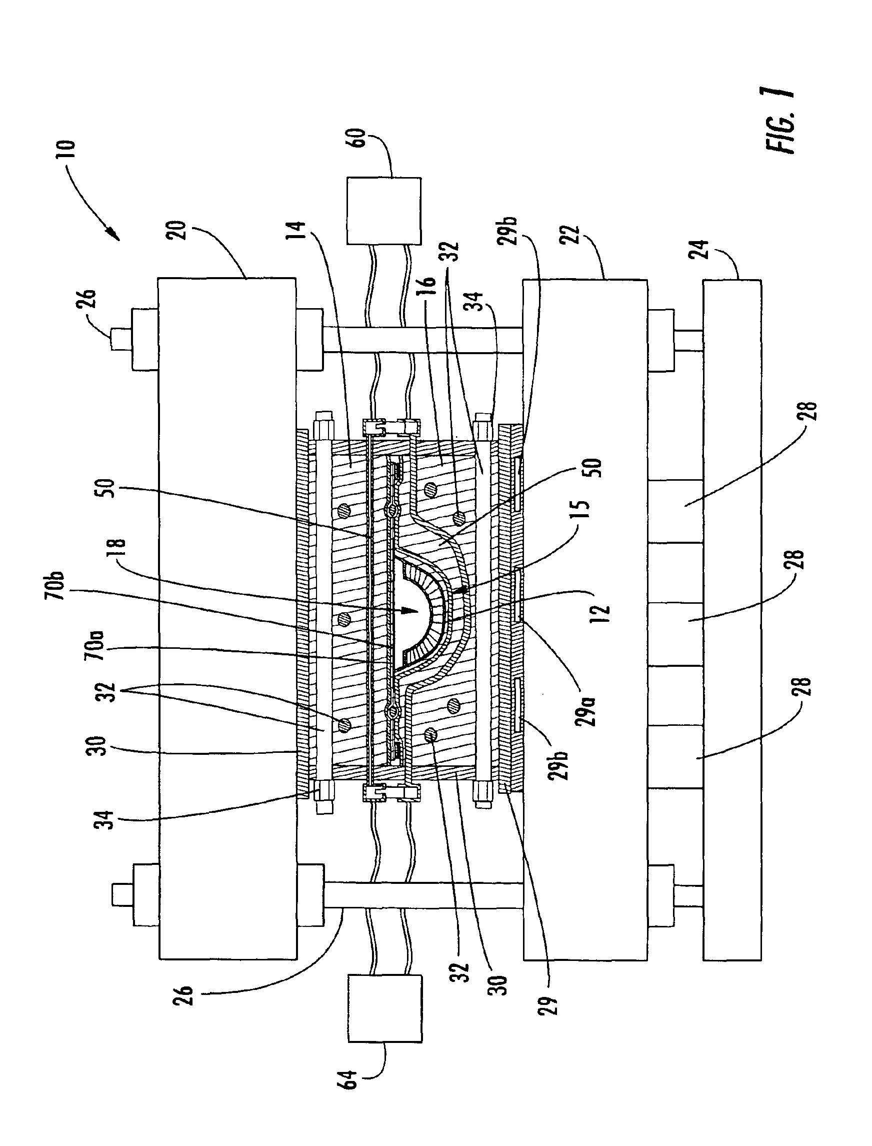 Susceptor connection system and associated apparatus and method
