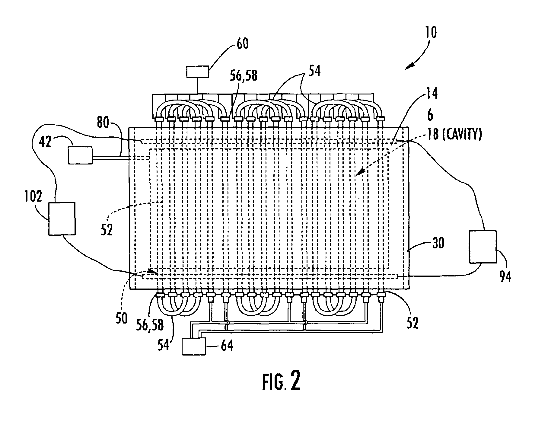 Susceptor connection system and associated apparatus and method
