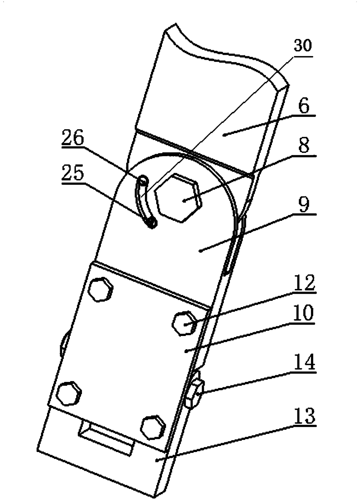 Degree-of-freedom-adjustable ankle-foot orthopedic device for stroke patients