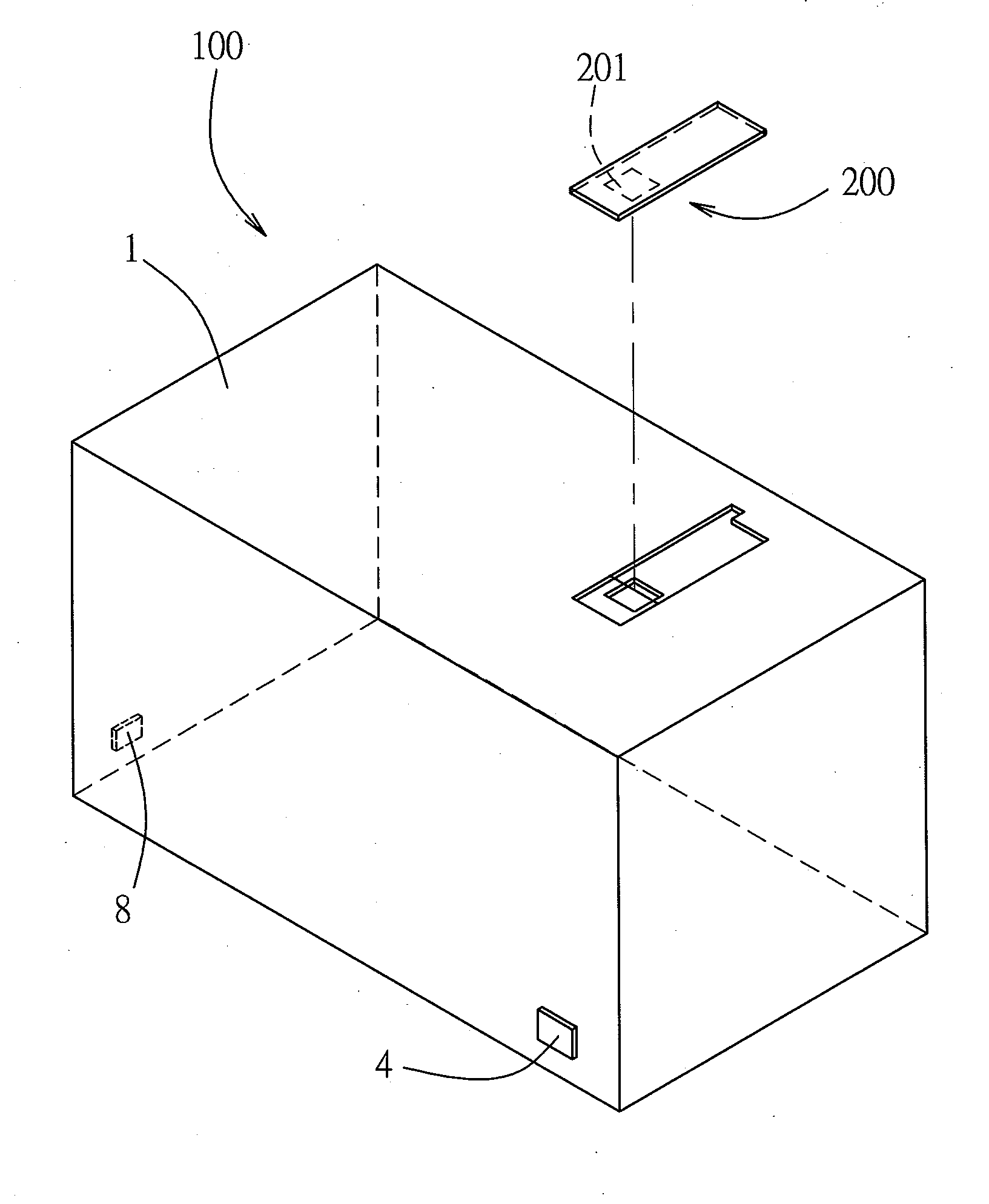 Millimeter wave test fixture for an integrated circuit device under test