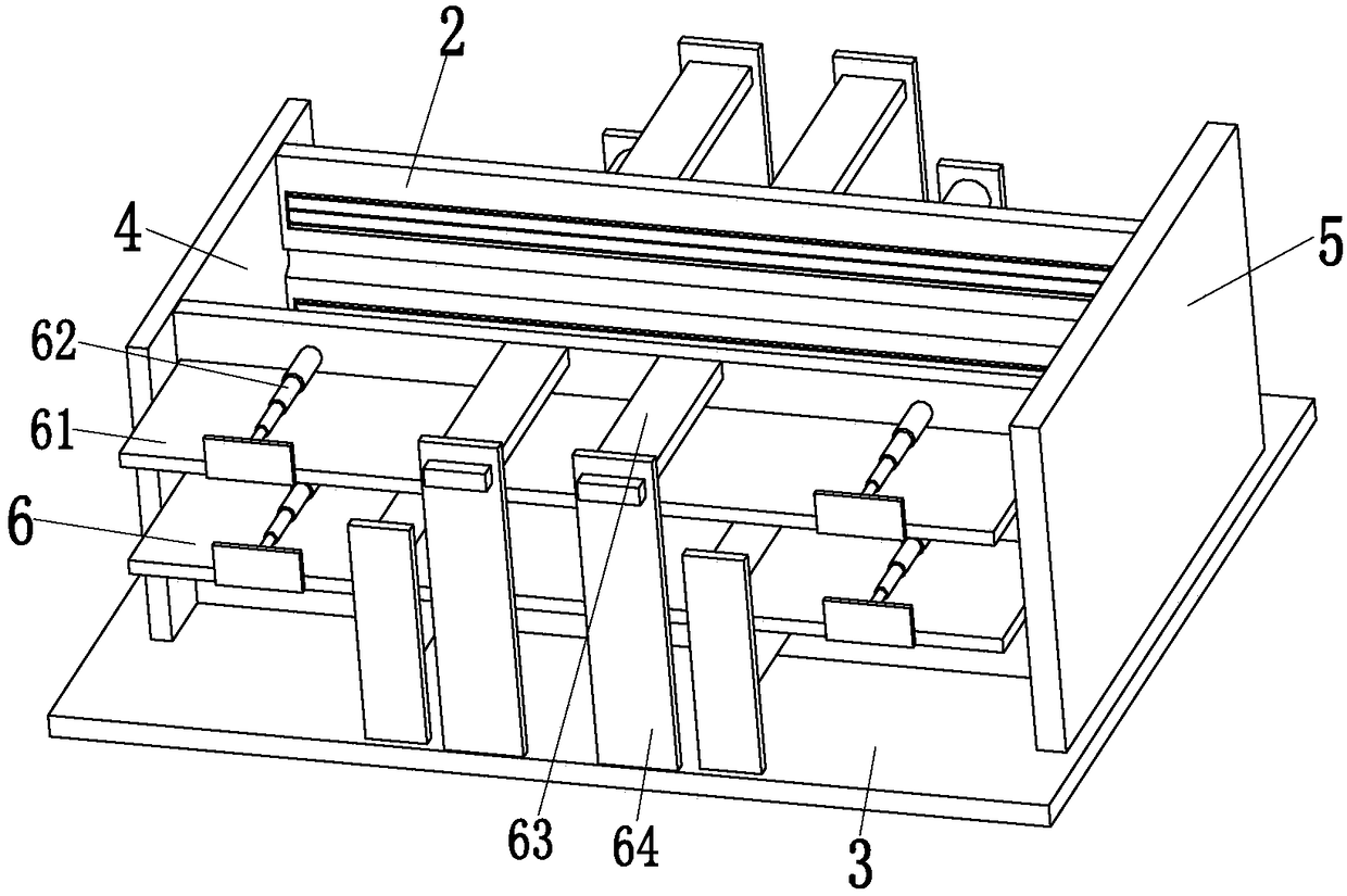 Jolting-compacting isolation forming mould for building composite plate