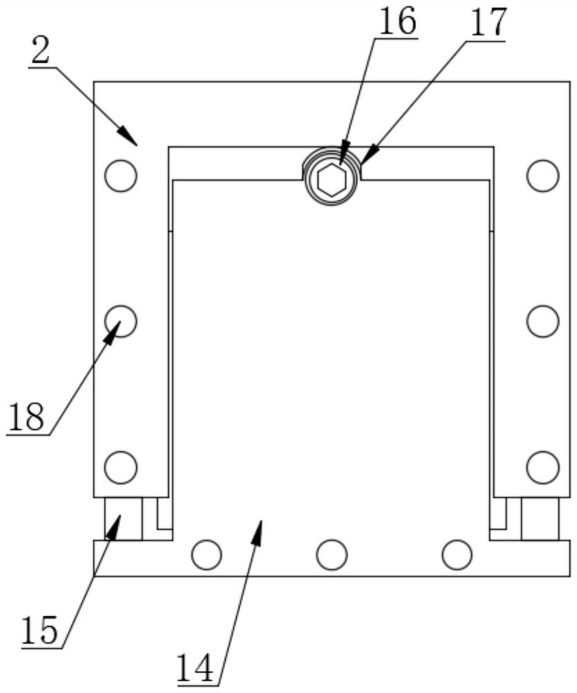 Mounting device for building electrical equipment