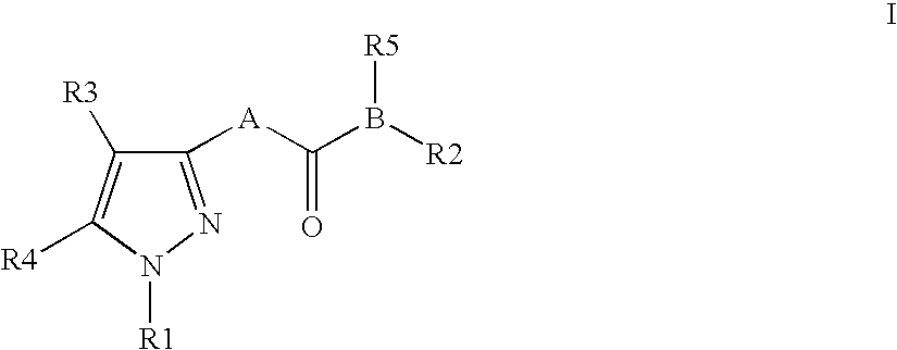 Pyrazole derivatives as cannabinoid receptor antagonists