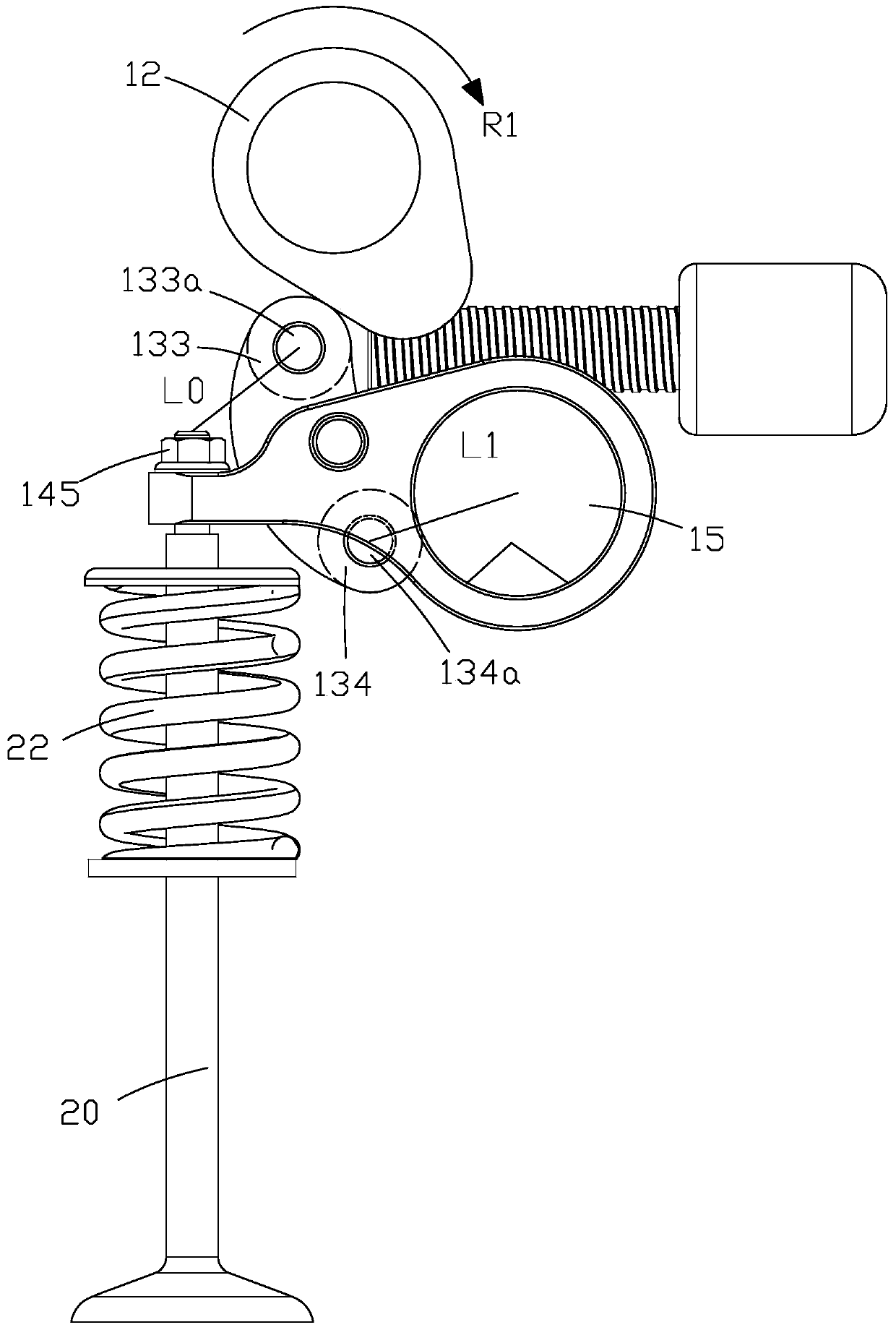 Variable valve lift mechanism and its control method