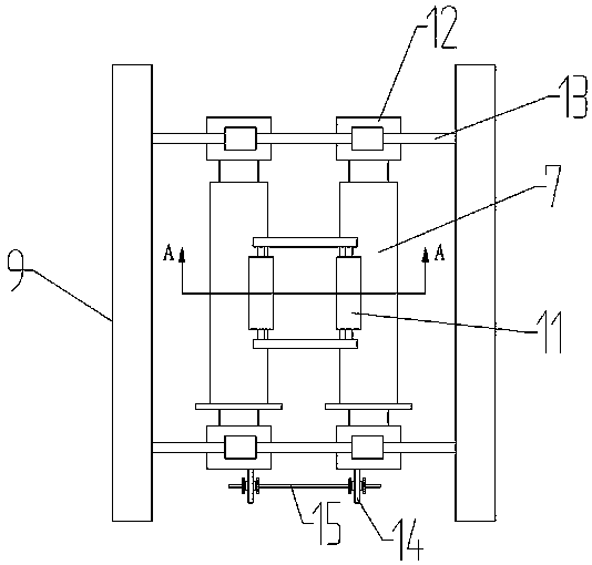 A kind of active embossing equipment for low melting point film