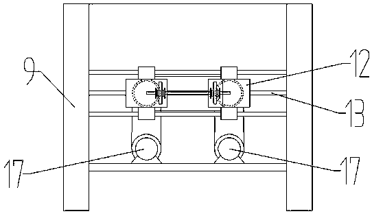 A kind of active embossing equipment for low melting point film