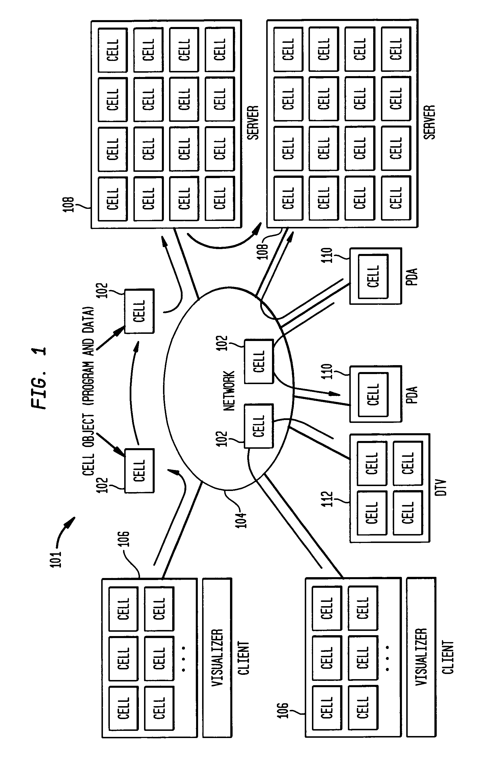 Processing modules for computer architecture for broadband networks