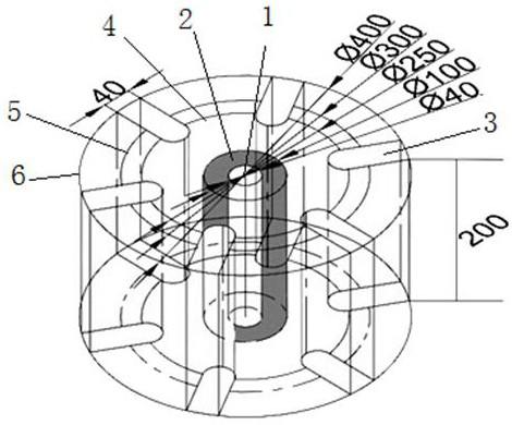 Soil heavy metal remediation device with switchable array electrodes