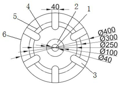 Soil heavy metal remediation device with switchable array electrodes