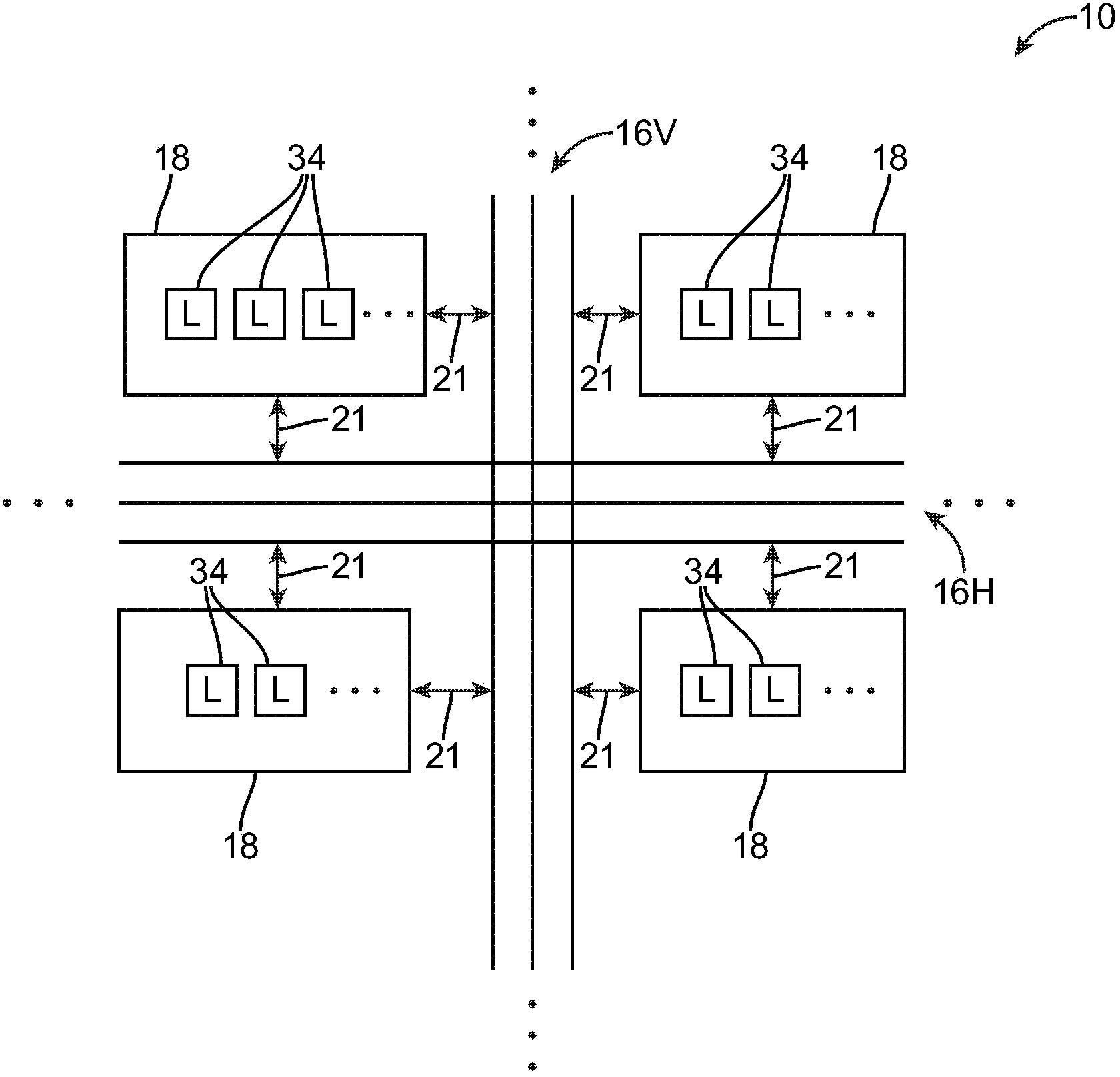 Integrated circuits with logic regions having input and output bypass paths for accessing registers