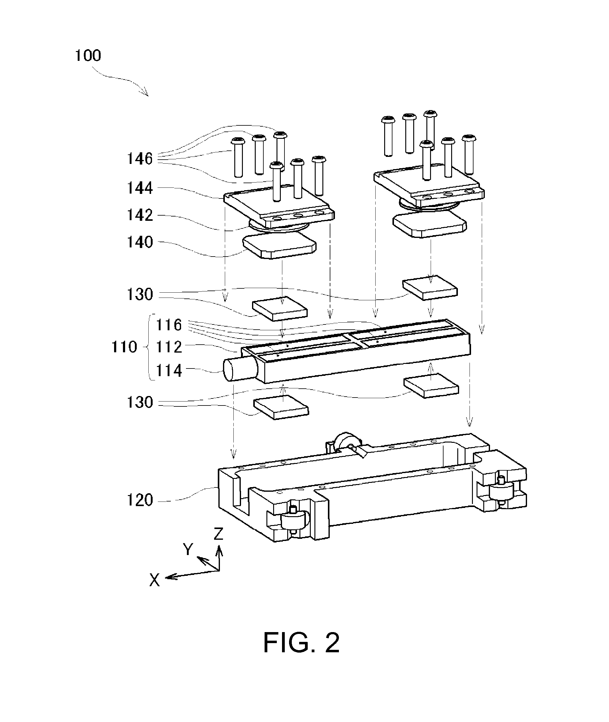 Piezoelectric motor, robot hand, robot, electronic component transporting apparatus, electronic component inspecting apparatus, liquid feeding pump, printing apparatus, electronic timepiece, projecting apparatus, and transporting apparatus