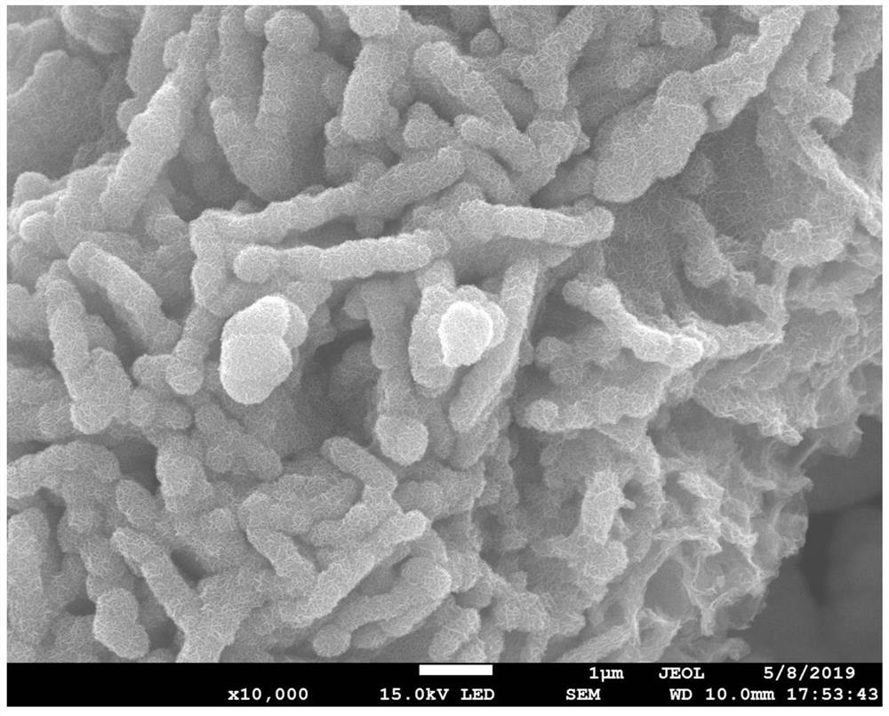Manganese oxide electrode material with metal cation intercalation structure and its preparation method and application