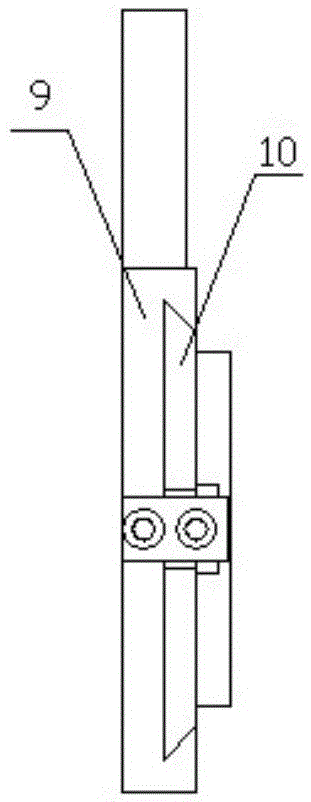 A propellant burning rate testing device under tension