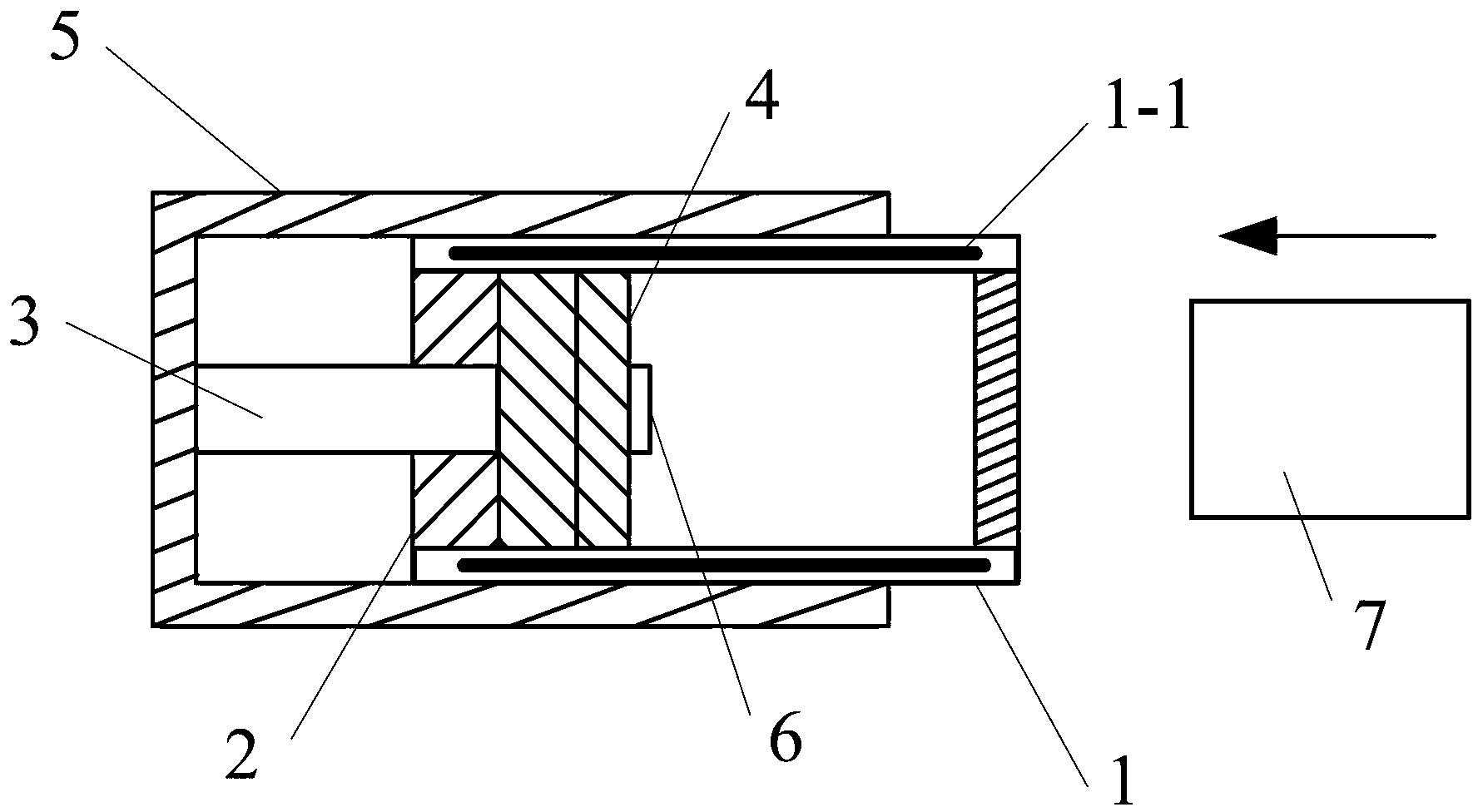 Working method of buffer suitable for adjusting stress buffering automatically