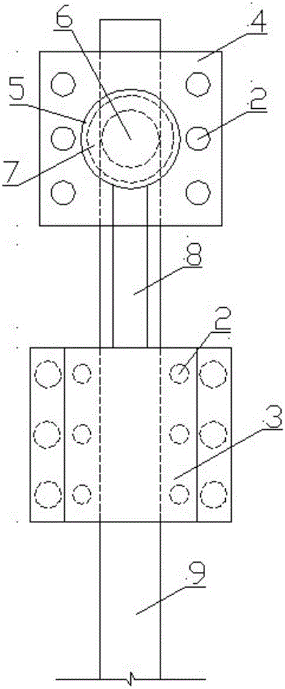Apparatus and method for reinforcing column by prestressed fiber sheet