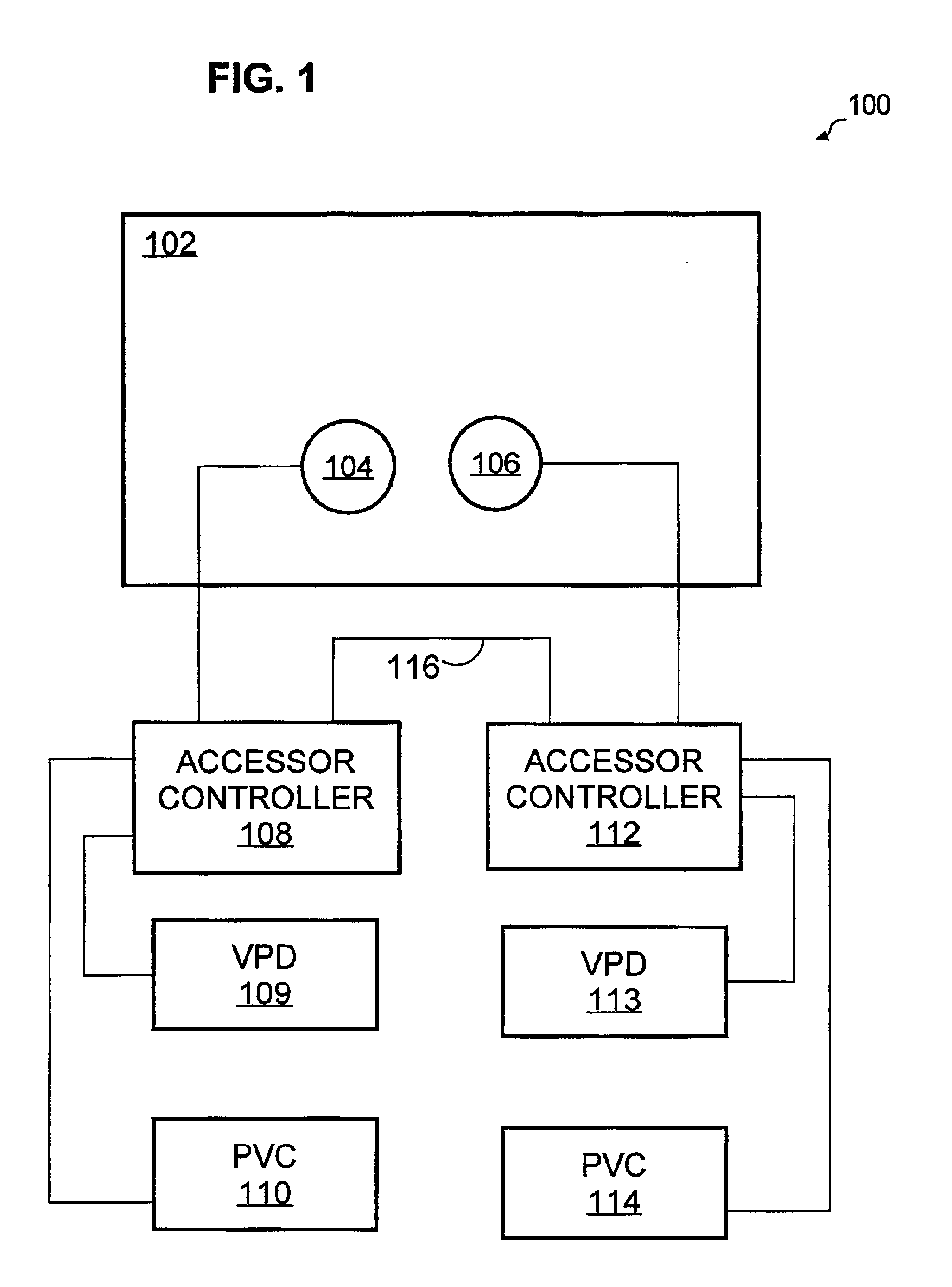 Method for maintaining consistent dual copies of vital product data in a dual accessor library of portable data storage media