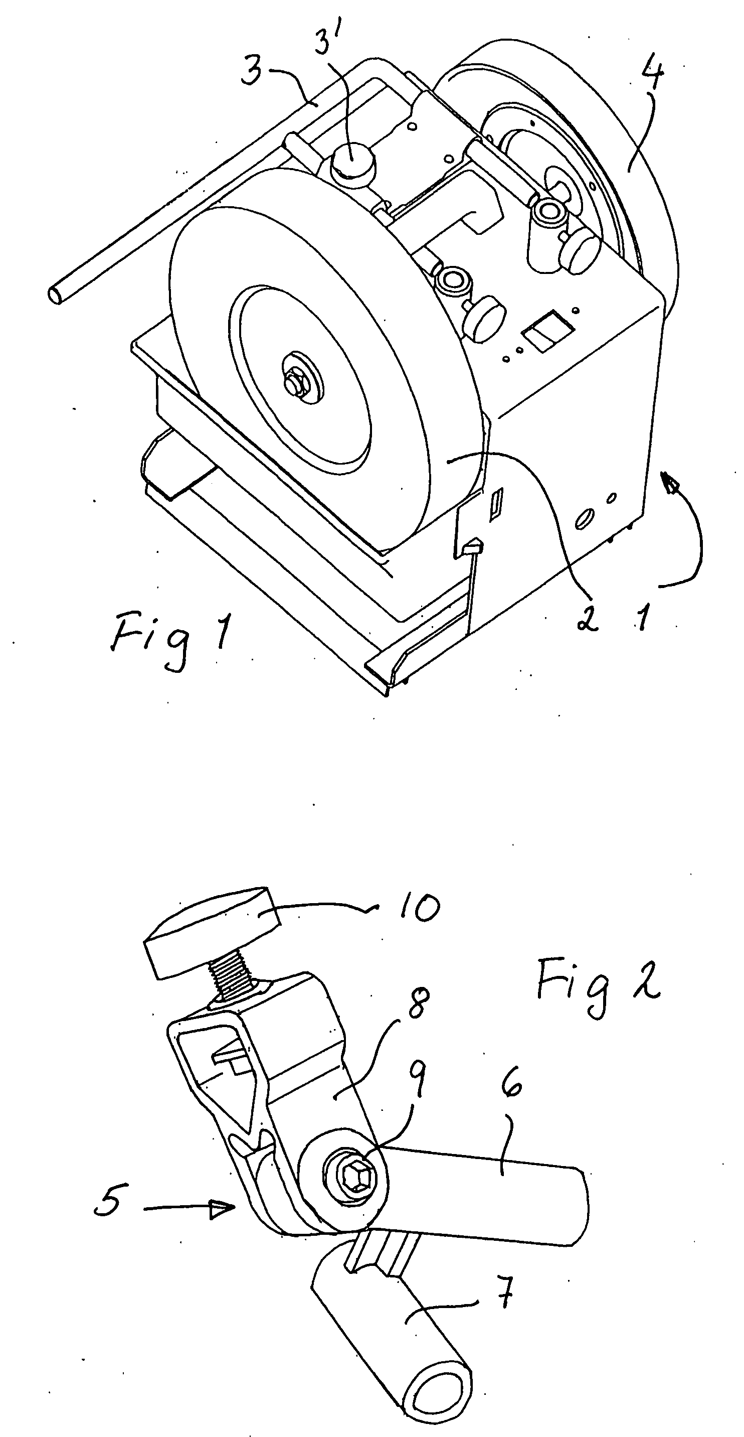 Tool setter for a grinding machine